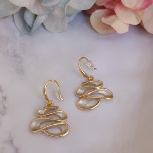 Aretes italianos "Serpentina" 1