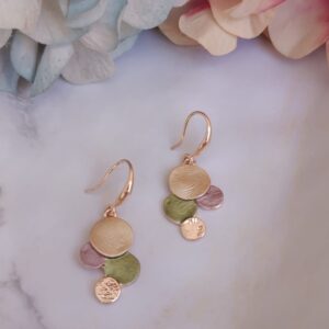 Aretes italianos "grappolo" 3 vincenza de lucca