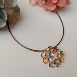 Collar italiano "Grappolo Tondo"