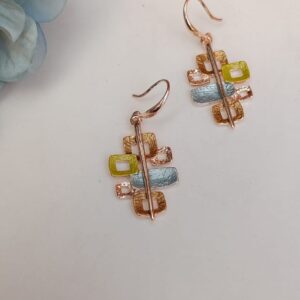 Aretes italianos " Sei Rettangoli"